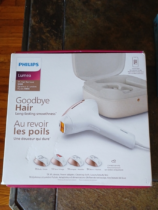 Philips Other - Philips Lumea IPL Hair Removal Device in White with Rose Gold Accents.    S